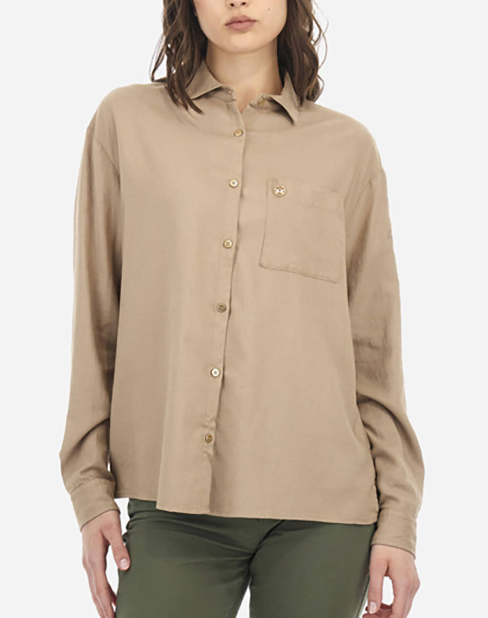 LA MARTINA CAMASA MM WOMAN SHIRT L/S VISCOSE LINEN