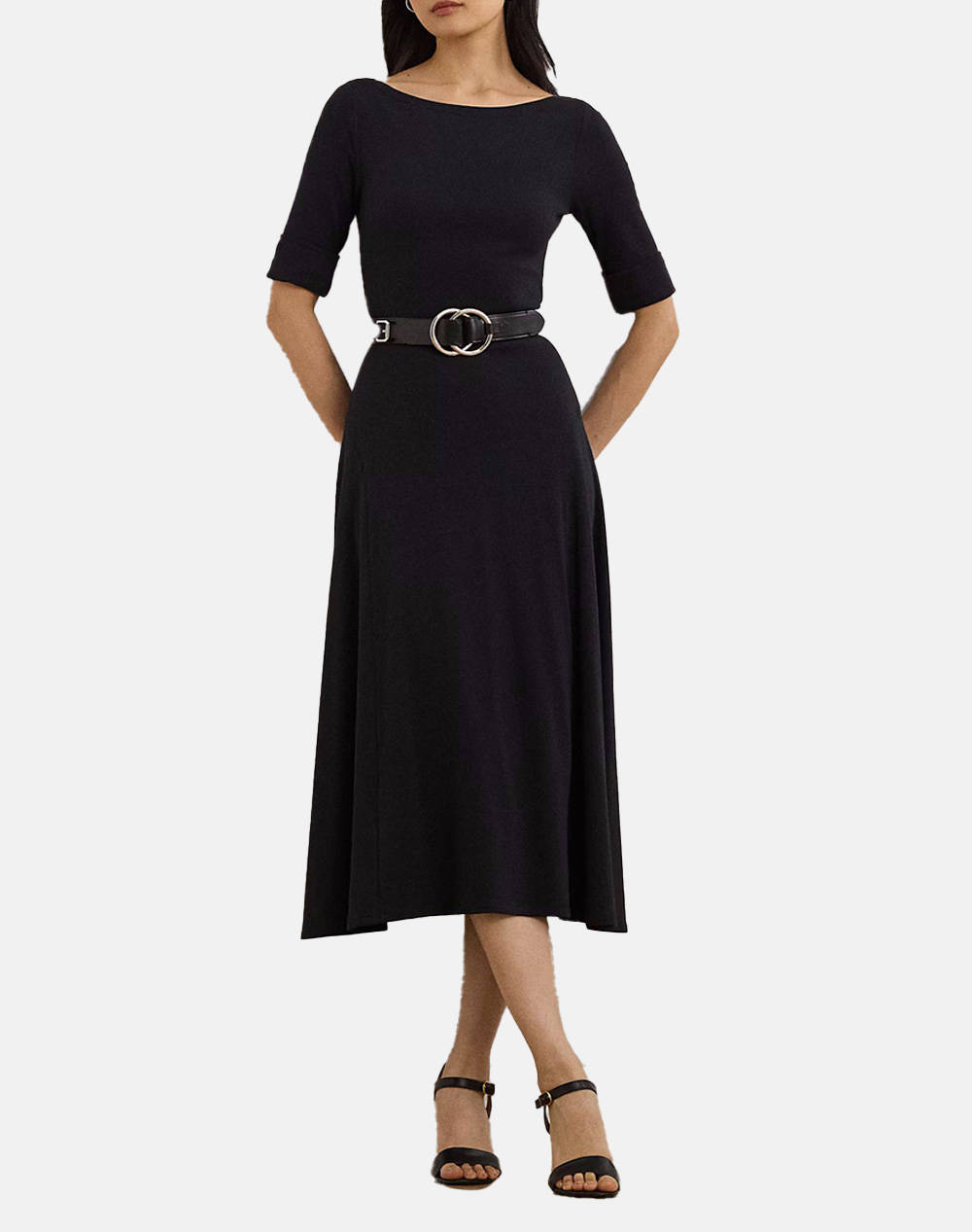 LAUREN RALPH LAUREN REFINED STRETCH 1X1-DRESS