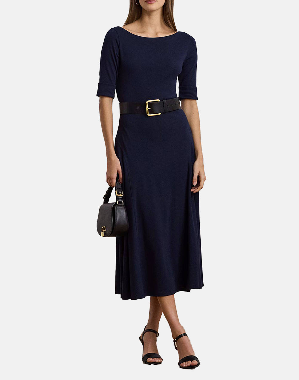 LAUREN RALPH LAUREN REFINED STRETCH 1X1-DRESS