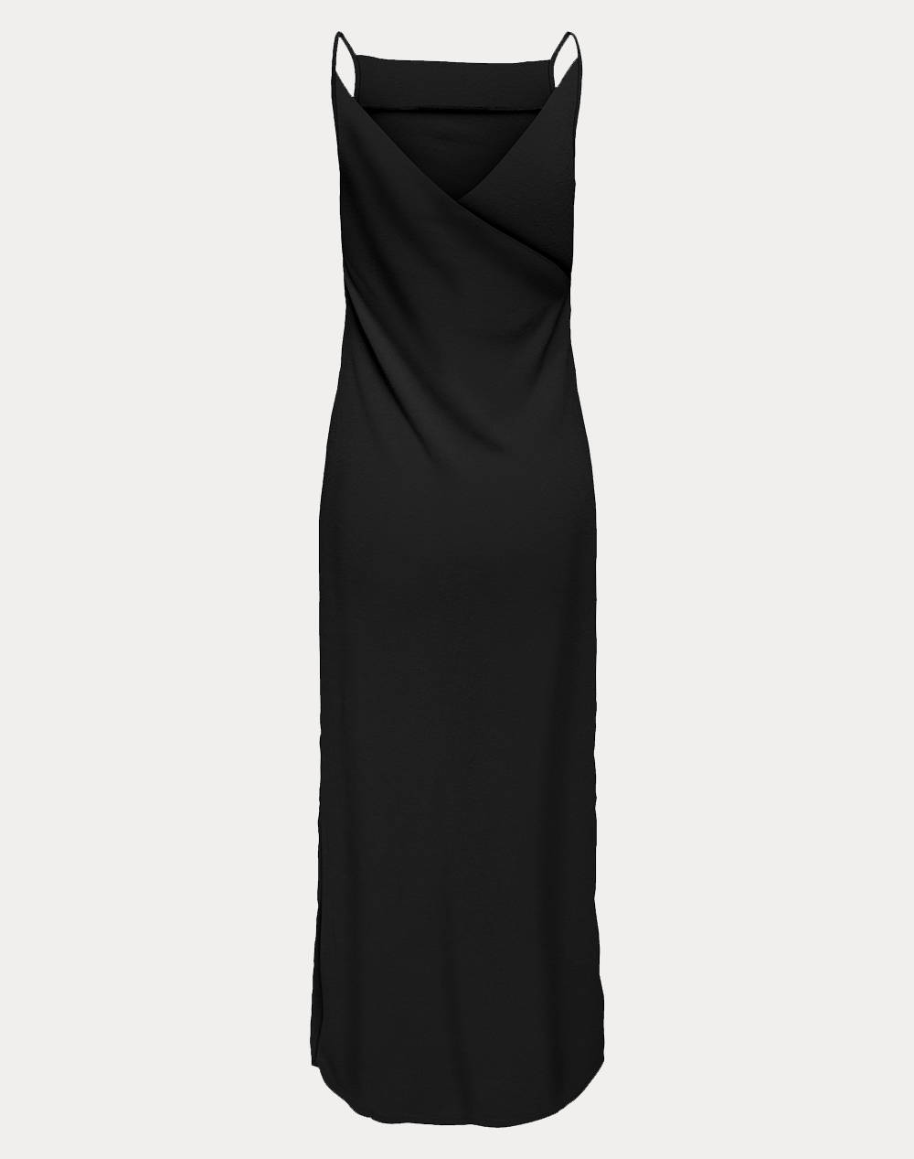 ONLY ONLCHIGO LIFE STRAP SATIN MAXI DRESS WVN