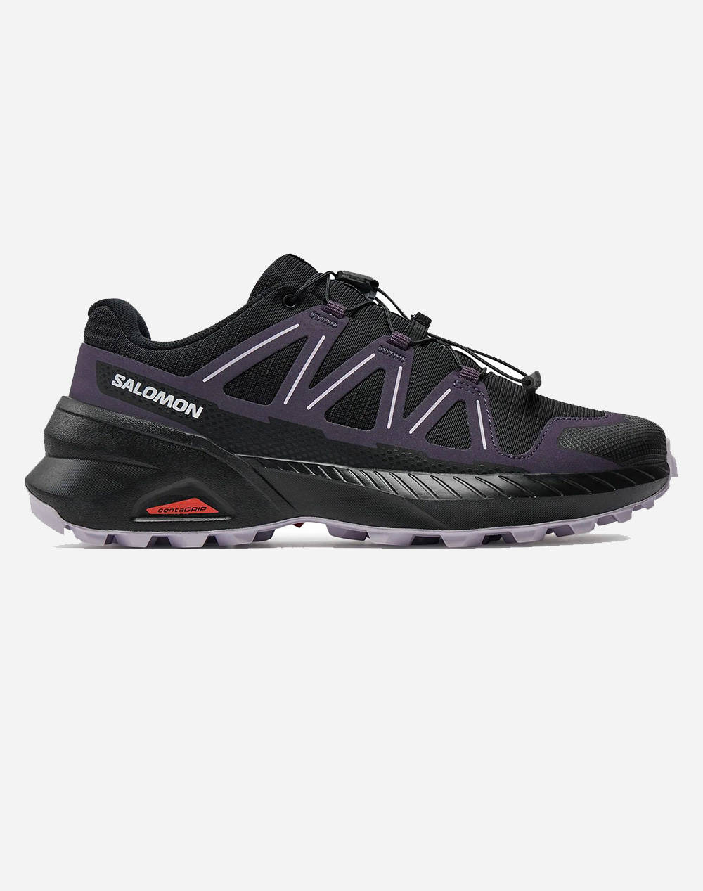 SALOMON TRAIL RUNNING - CROSS SPEEDCROSS PEAK W BLACK / NIGHTSHADE / ORCHID PETAL INCALTAMINTE DE DAMA