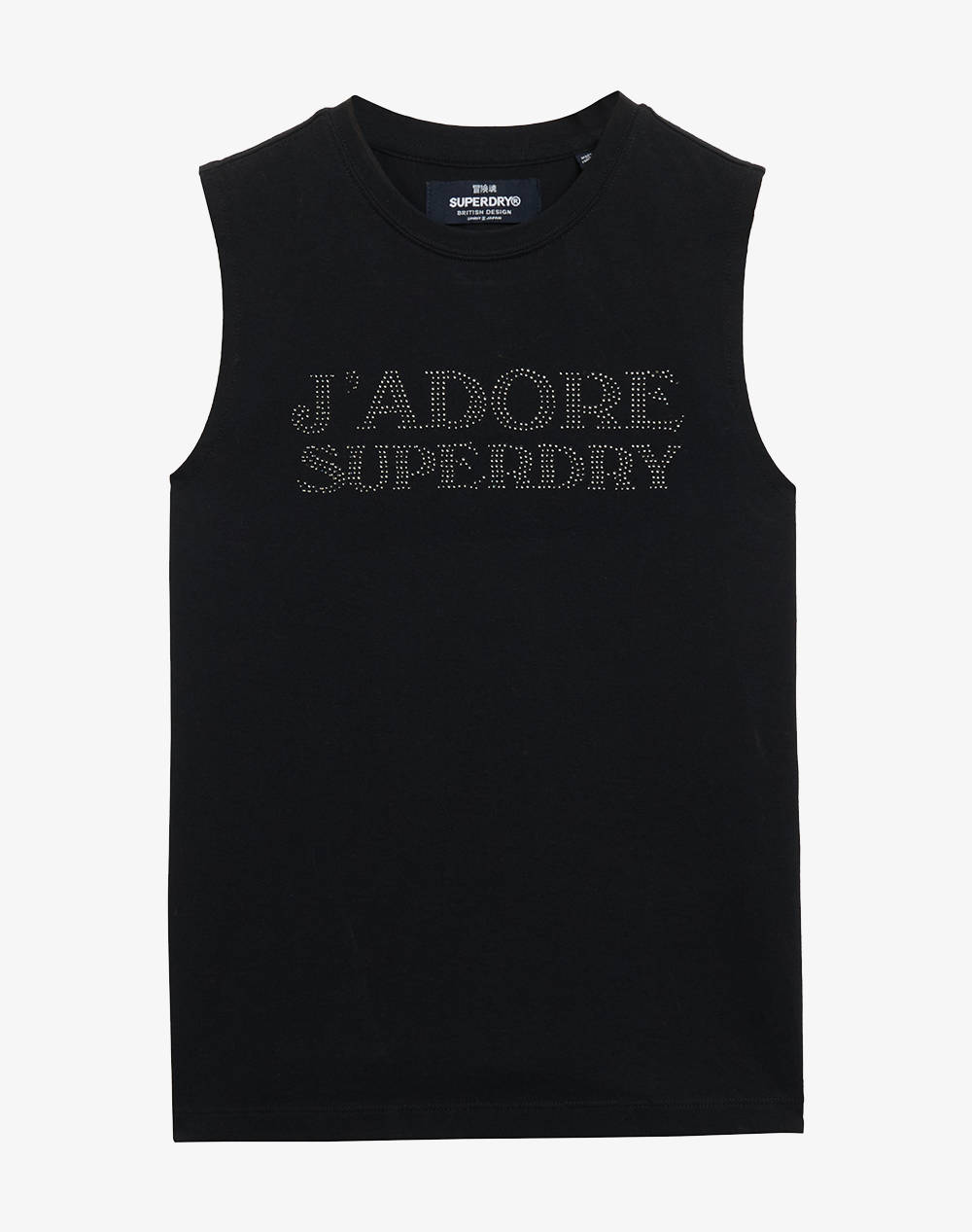 SUPERDRY D2 SDSW SPORT LUXE FITTED TANK BLUZA DE DAMA