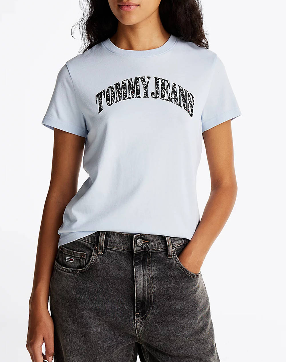 TOMMY JEANS TJW REG FLORAL VARSITY TEE