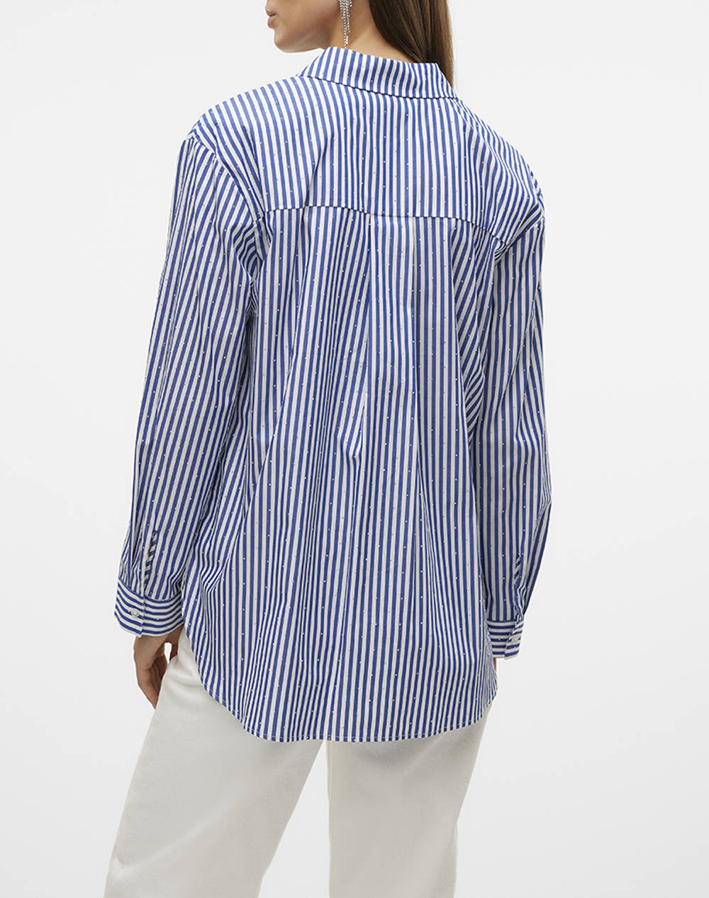 VERO MODA VMINGE STONE LS SHIRT WVN