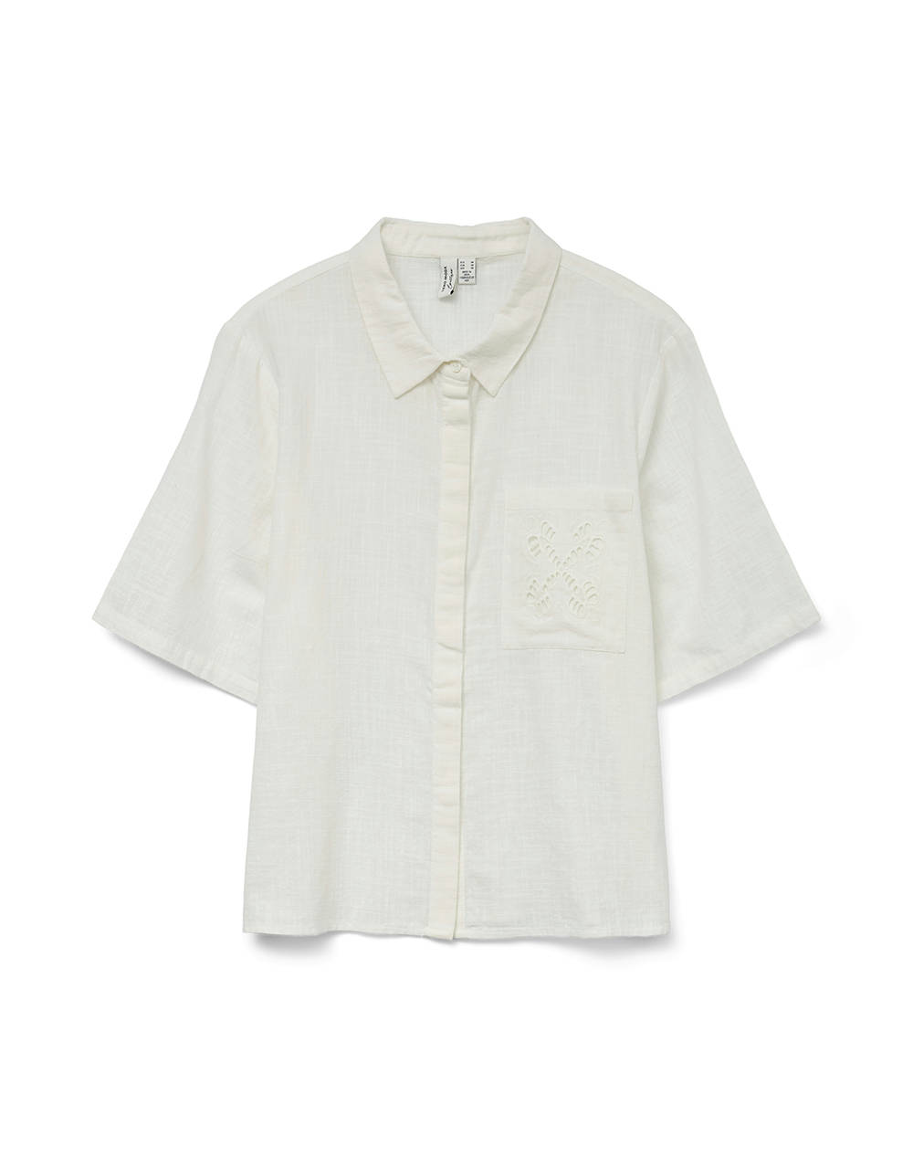 VERO MODA VMBARCY S/S SHIRT WVN BTQ GA