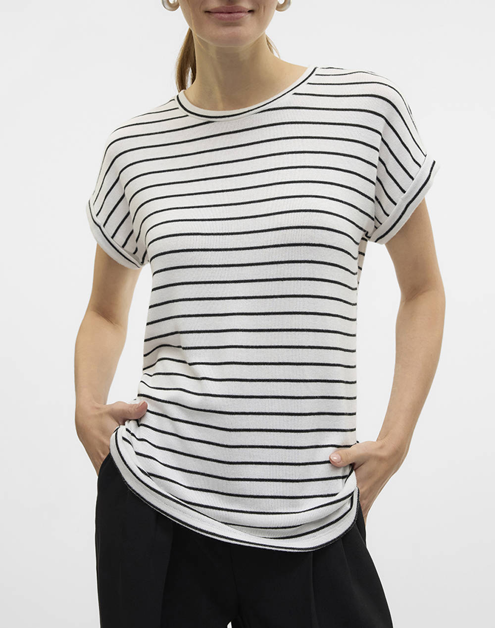 VERO MODA VMBRIANNA SS O-NECK PULLOVER BOO REP