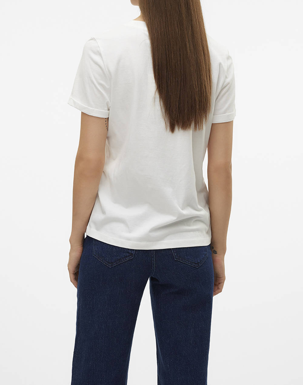 VERO MODA VMVILLA S/S O-NECK T-SHIRT JRS BTQ GA