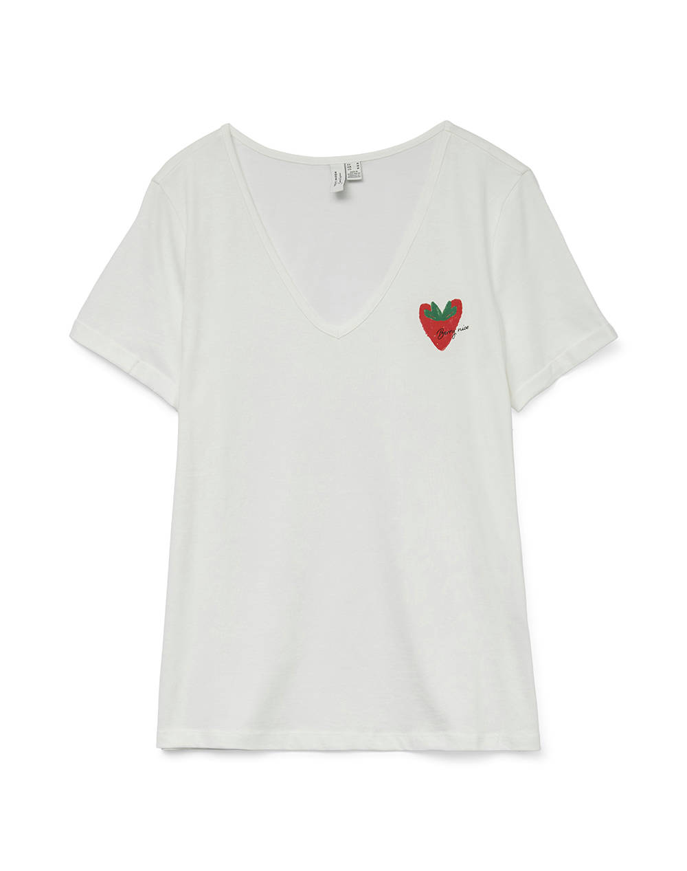 VERO MODA VMBITONA S/S V-NECK T-SHIRT JRS BTQ GA