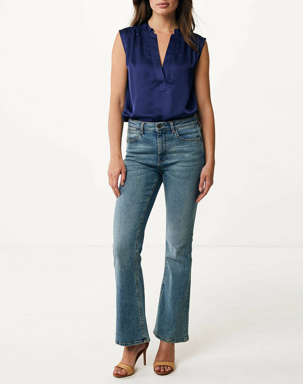 MEXX VIOLET Satin top