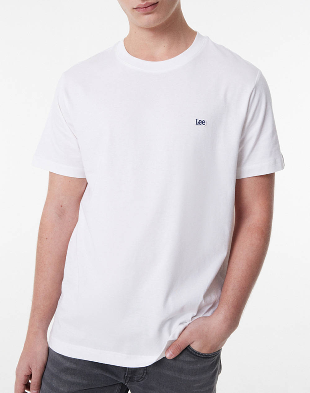 LEE SS PATCH LOGO TEE