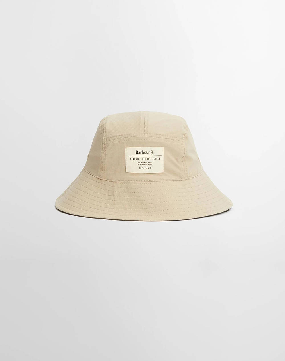 BARBOUR BIDLAM SHOWERPROOF REVERSIBLE BUCKET HAT