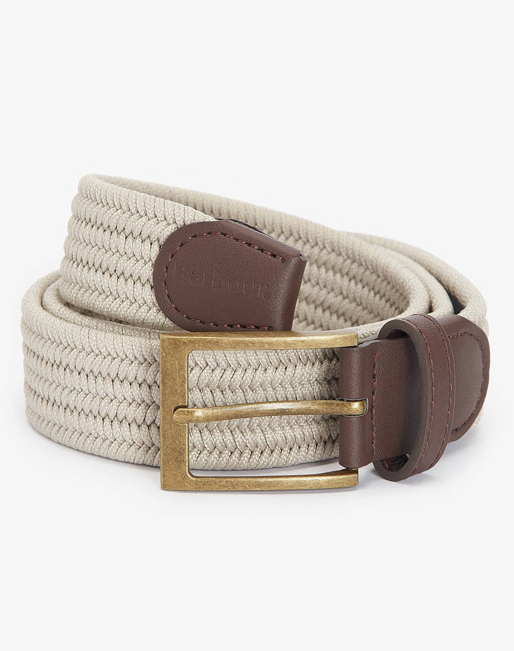 BARBOUR NEVIS WEB BELT RUSSET