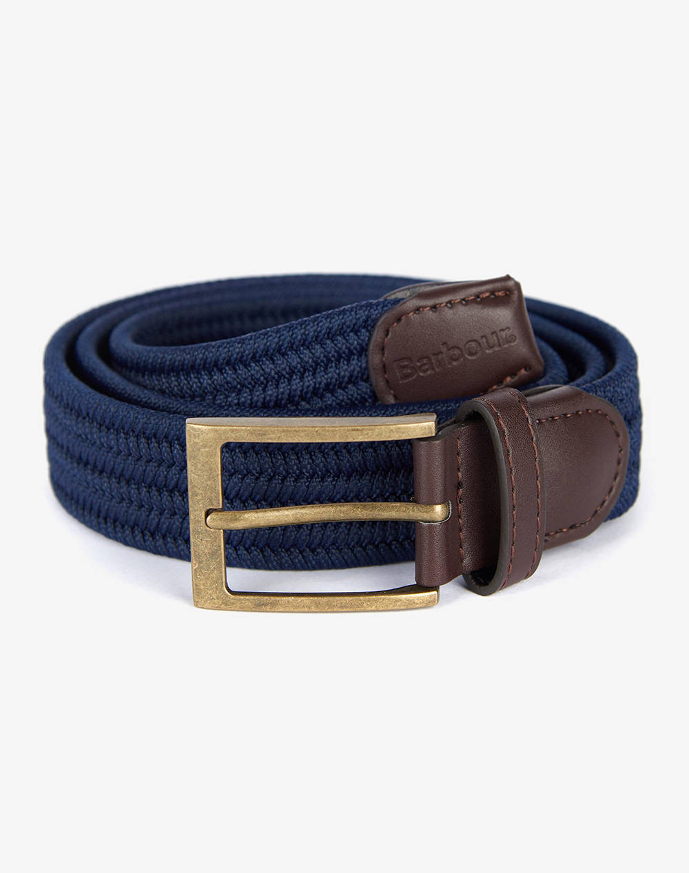 BARBOUR NEVIS WEB BELT RUSSET