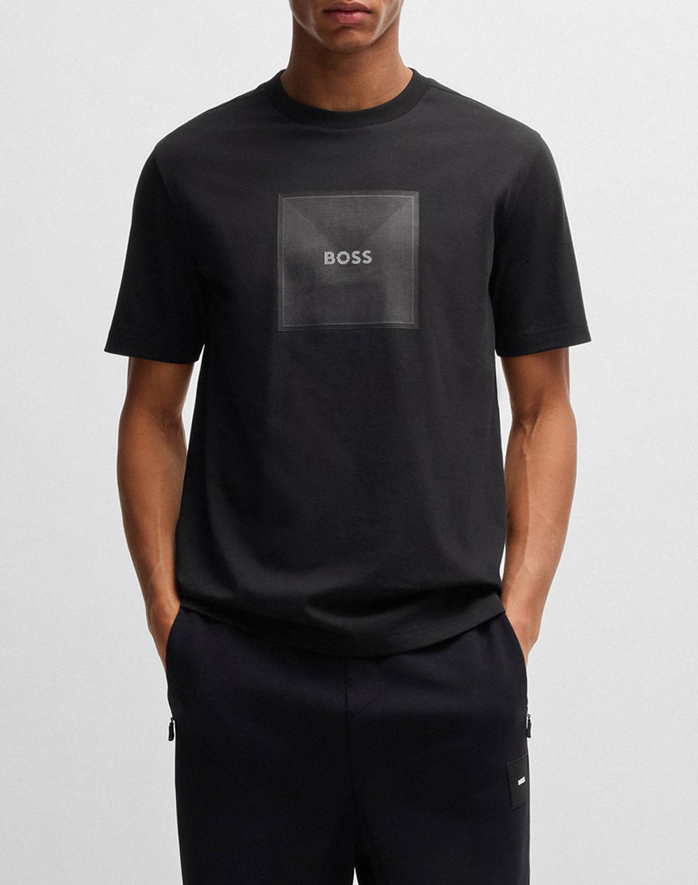 BOSS Tee Logo Rib 10270342 01