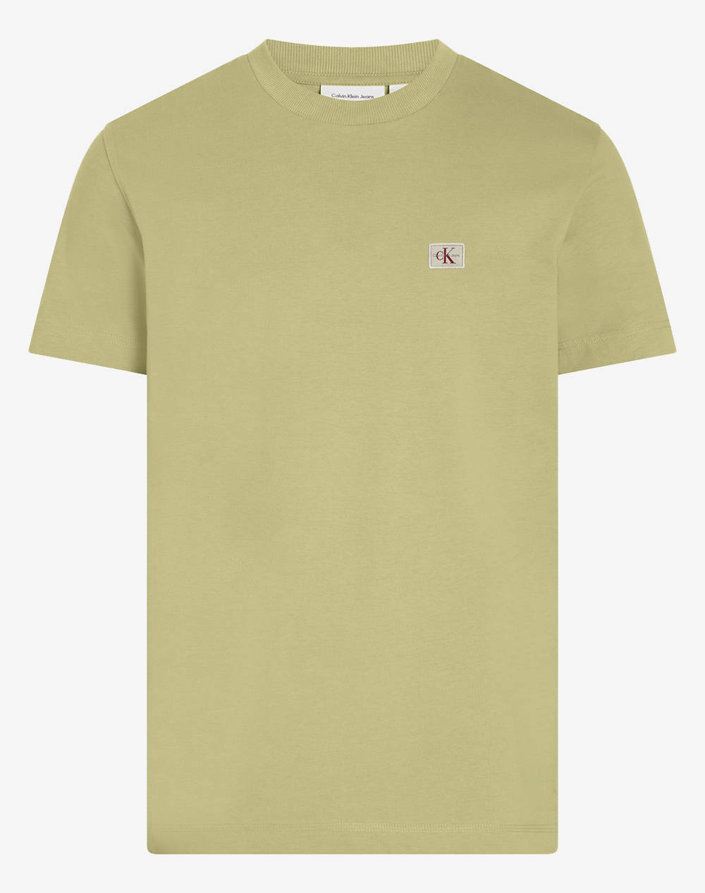 CALVIN KLEIN JEANS WOVEN LABEL REGULAR TEE