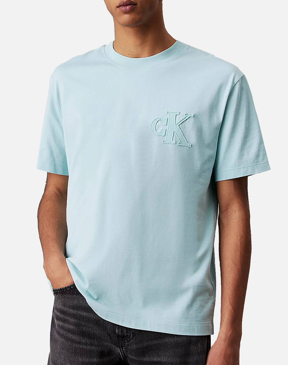 CALVIN KLEIN JEANS CK APPLIQUE TEE