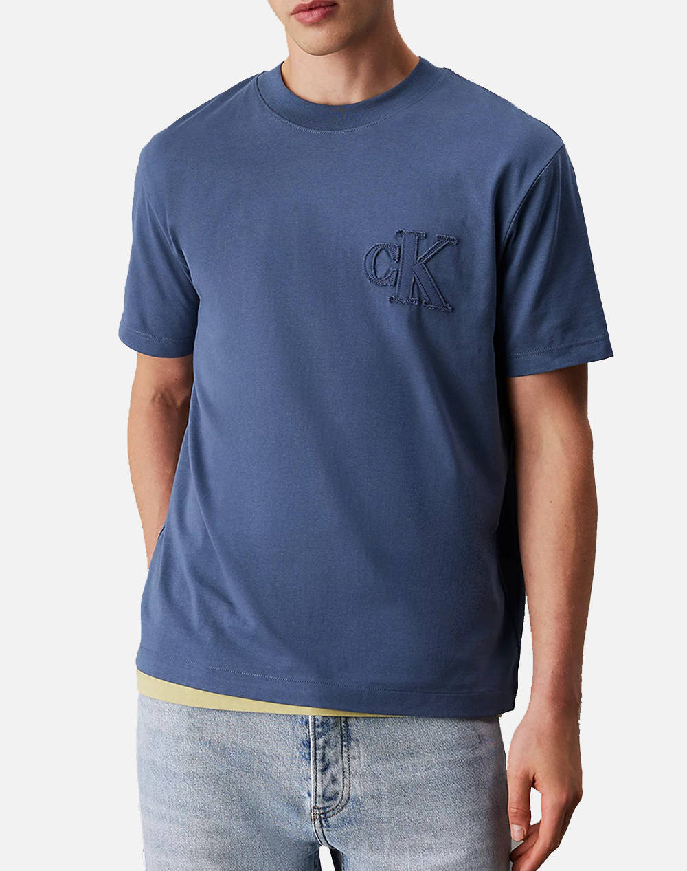 CALVIN KLEIN JEANS CK APPLIQUE TEE