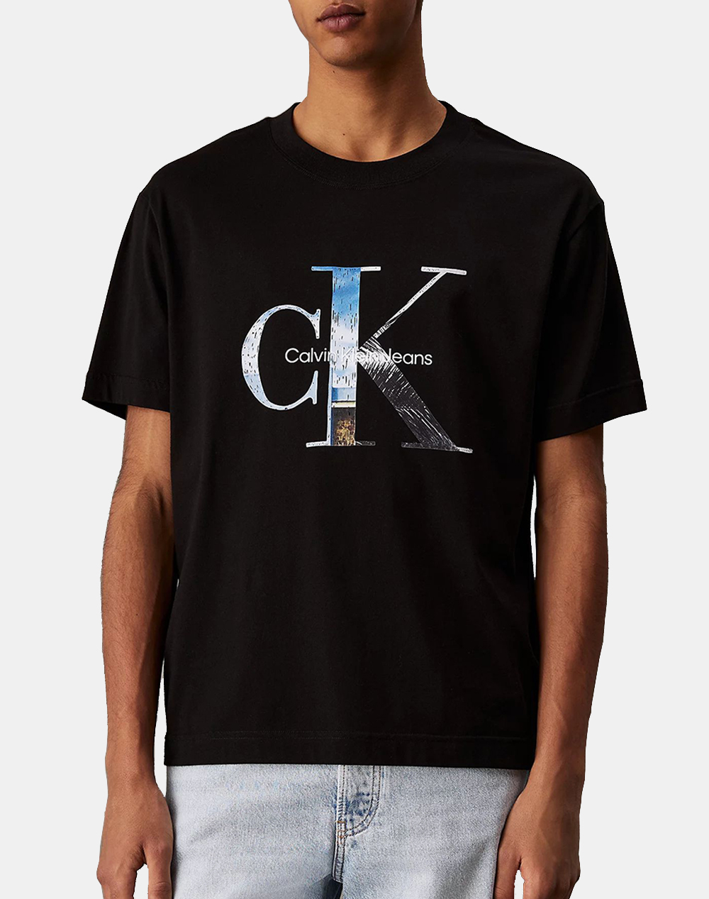 CALVIN KLEIN JEANS PHOTO MONOGRAM TEE