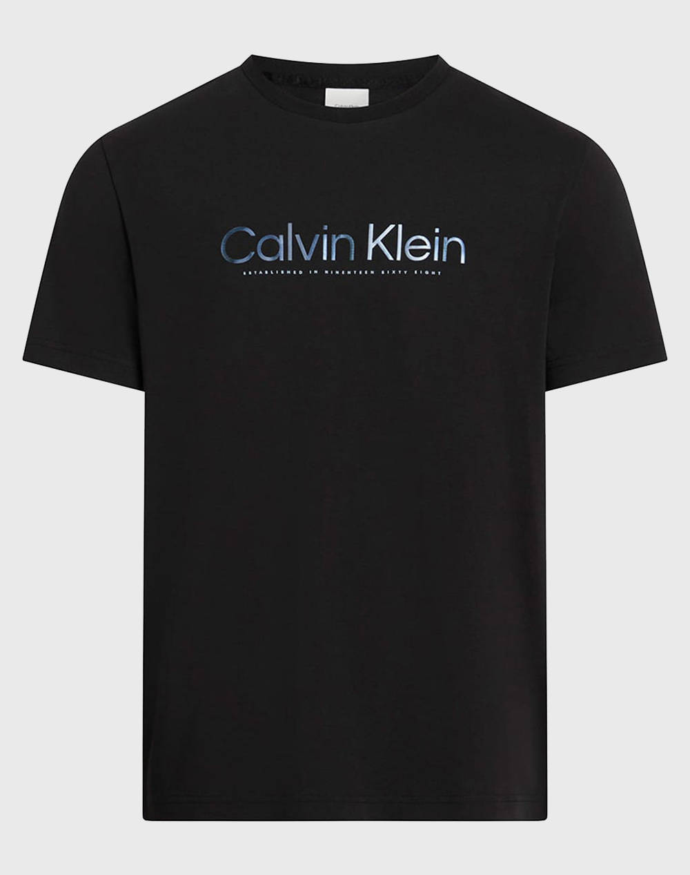 CALVIN KLEIN SATIN BONDED LOGO T-SHIRT