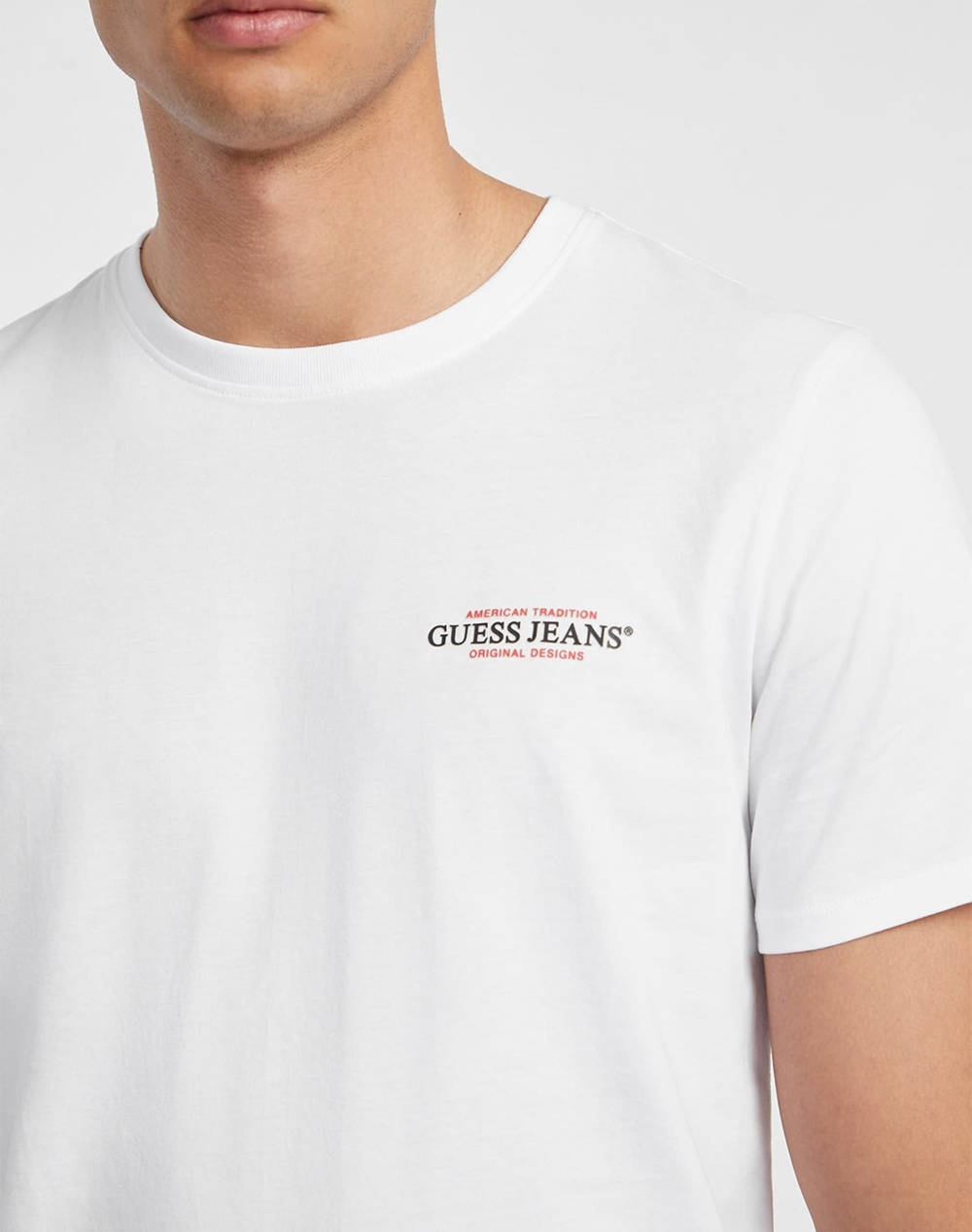 GUESS JEANS GJ SS CN SLIM AMERICAN TR TEE BLUZA DE BARBATI