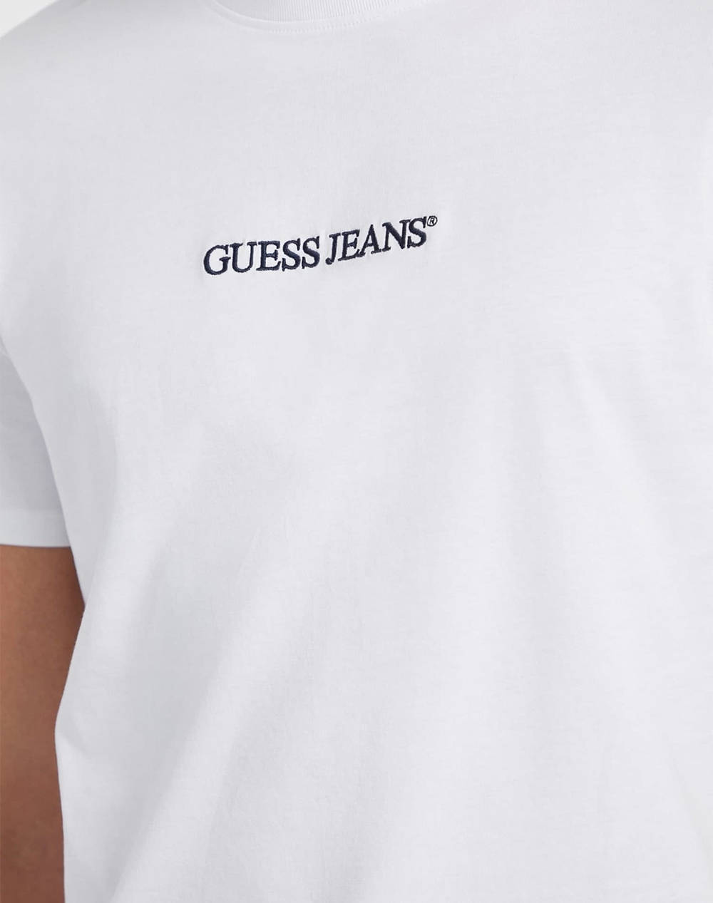 GUESS JEANS GJ SS CN SLIM LOGO EMBRO TEE BLUZA DE BARBATI