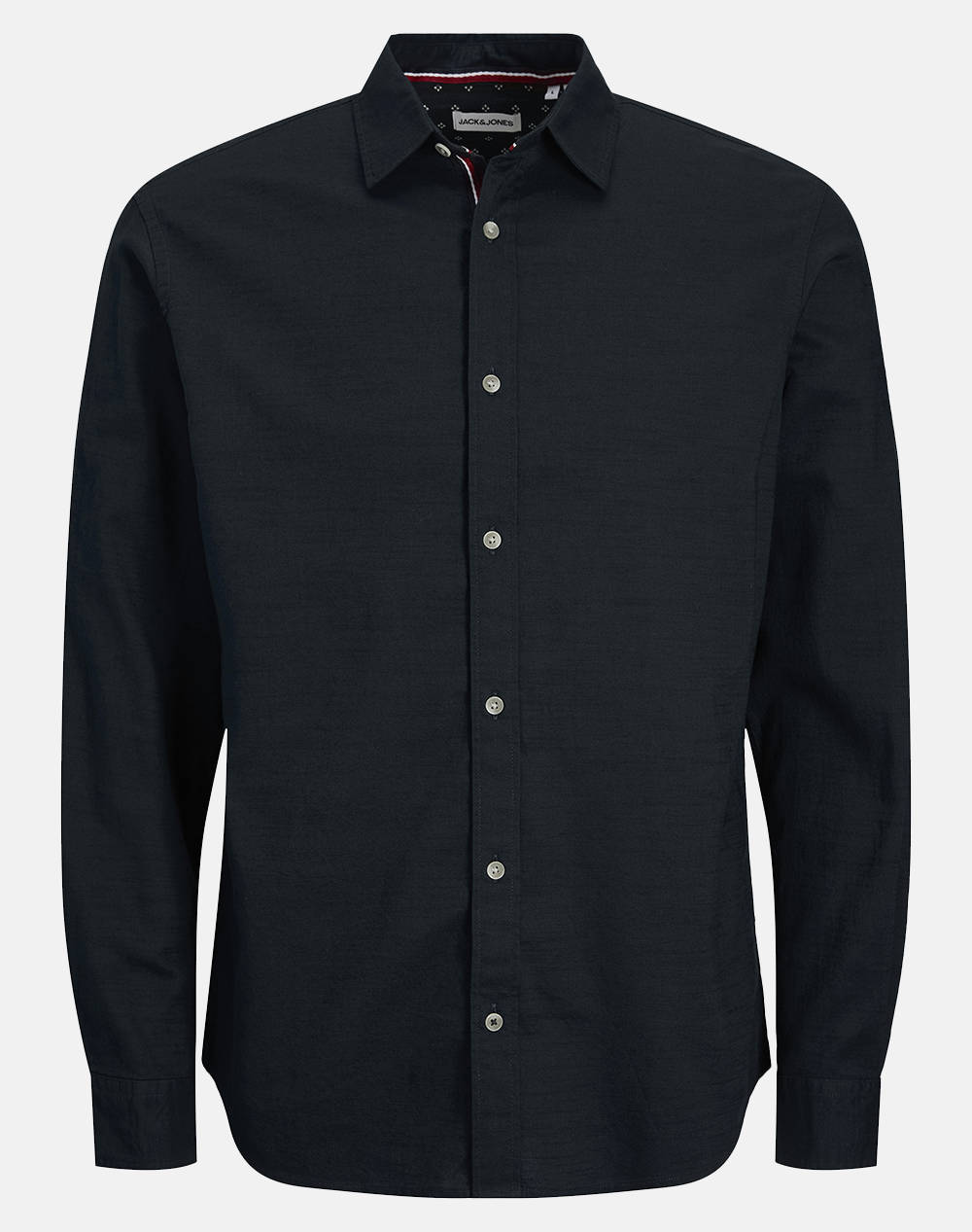 JACK&JONES JJPIERRE SLUB DETAIL SHIRT LS