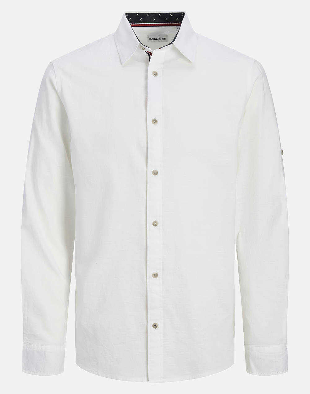 JACK&JONES JJPIERRE SLUB DETAIL SHIRT LS