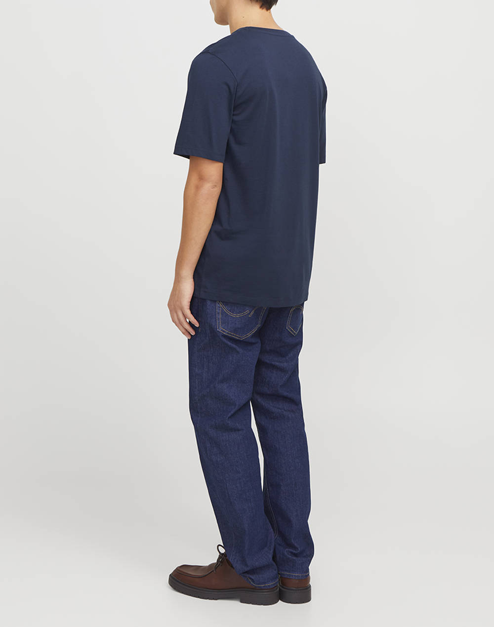 JACK&JONES JJELOGO TEE SS O-NECK 2 COL SS25 SN