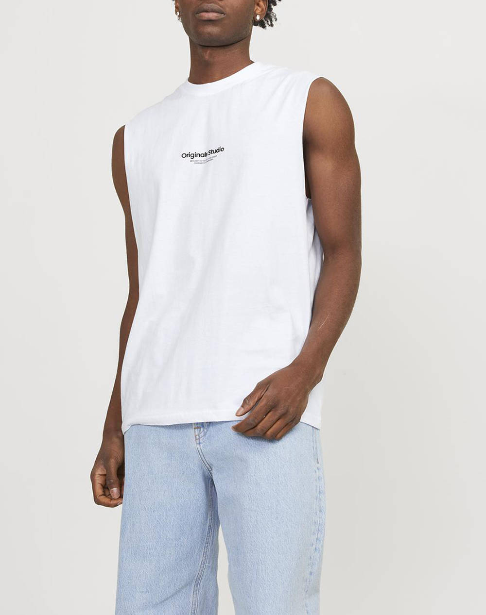 JACK&JONES JORVESTERBRO SLEEVELESS TEE SN