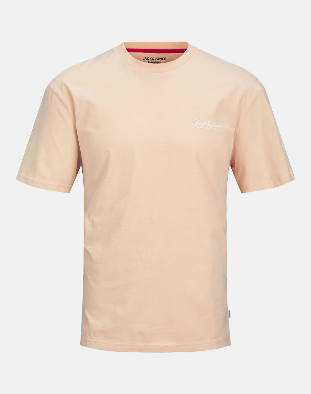 JACK&JONES JJBEAU TEE SS FRONTPRINT CREW NECK LN