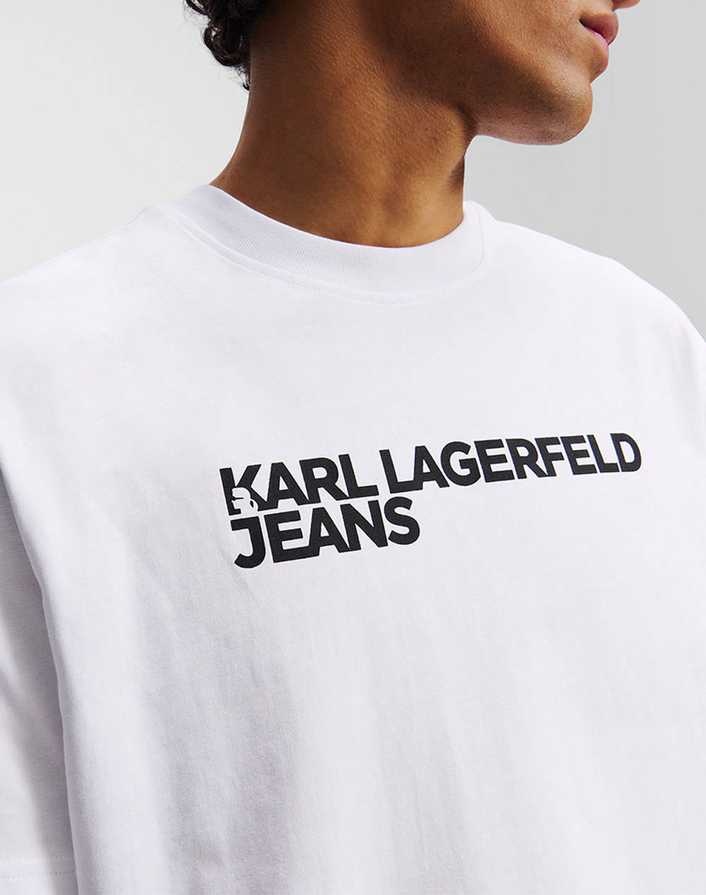 KARL LAGERFELD KLJ REG SS ESSENTIAL TEE