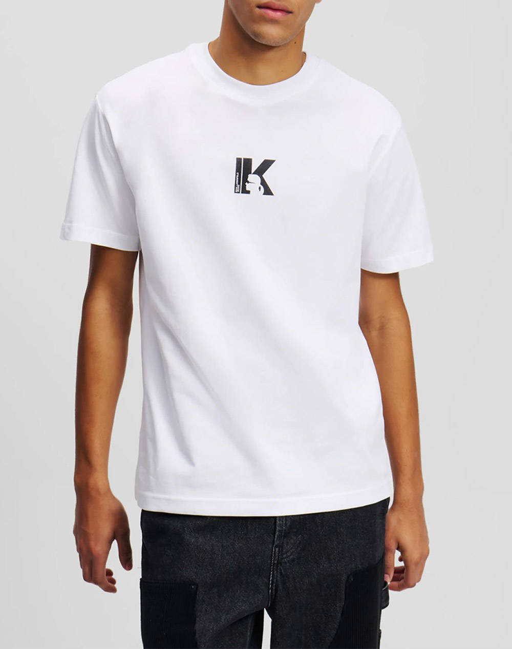 KARL LAGERFELD KLJ REG SS K-LOGO TEE