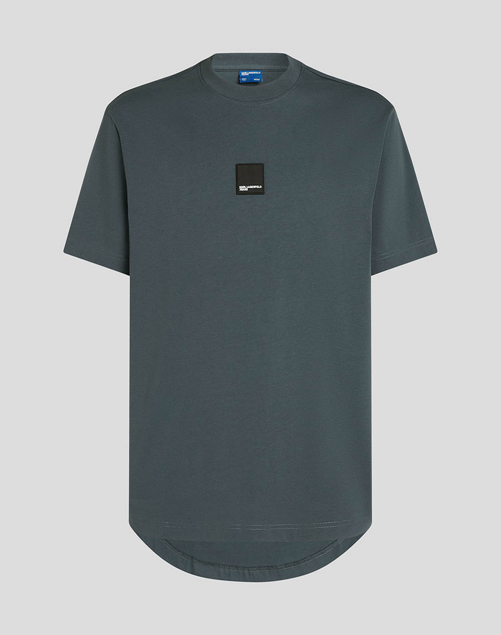 KARL LAGERFELD KLJ REGULAR CURVED HEM TEE