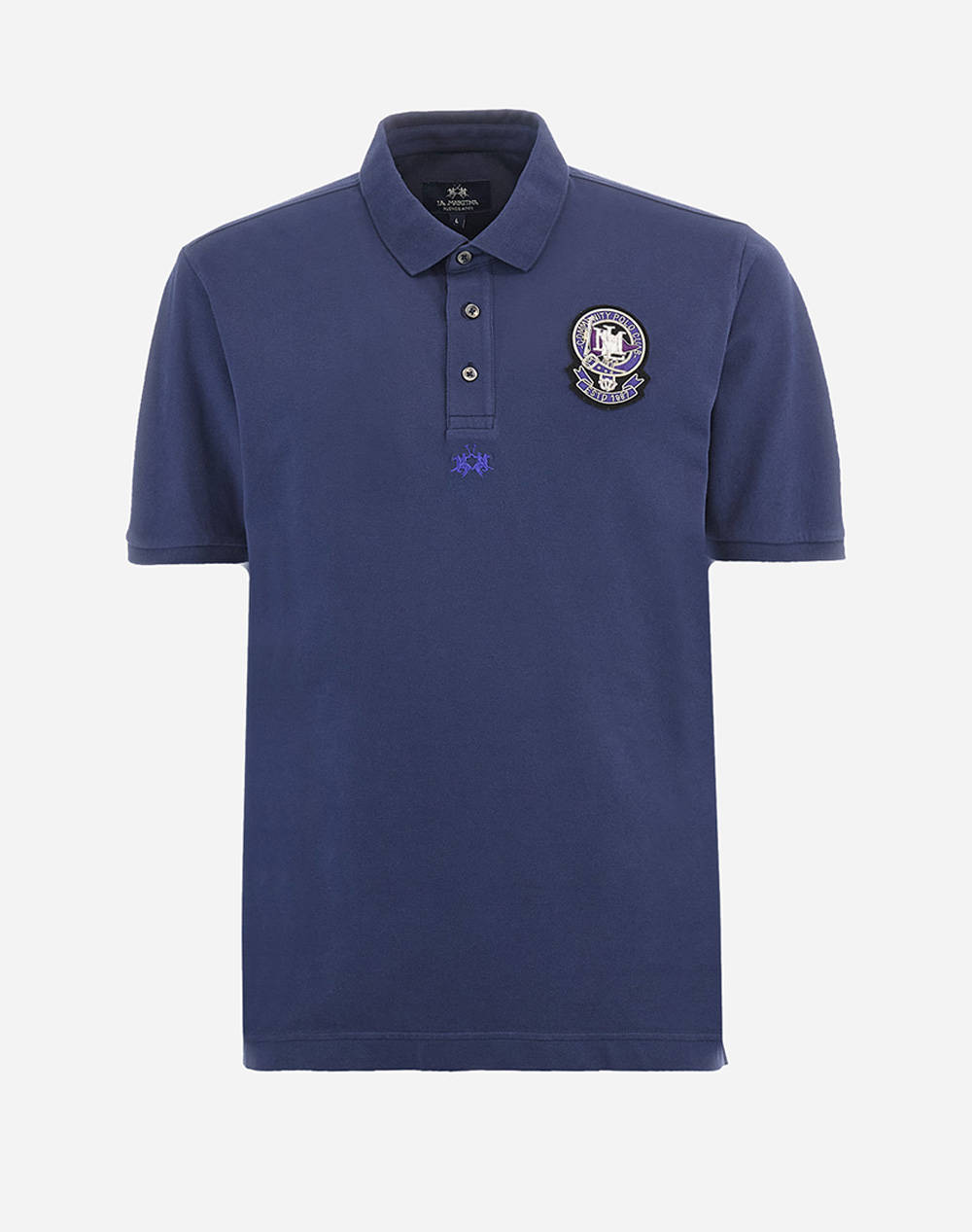 LA MARTINA BLUZA POLO KM MAN S/S POLO PIQUET STRETCH