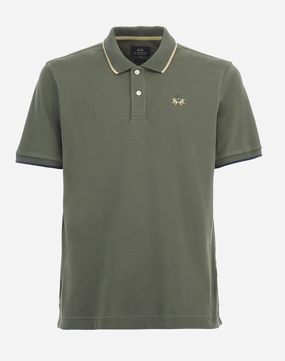 LA MARTINA BLUZA POLO KM MAN POLO S/S PIQUET STRETCH