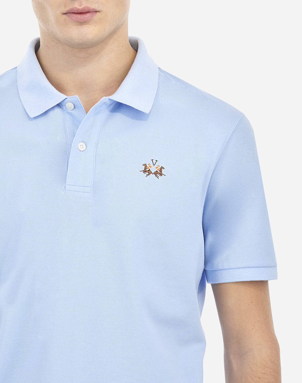 LA MARTINA BLUZA POLO KM MAN S/S POLO PIQUET STRETCH