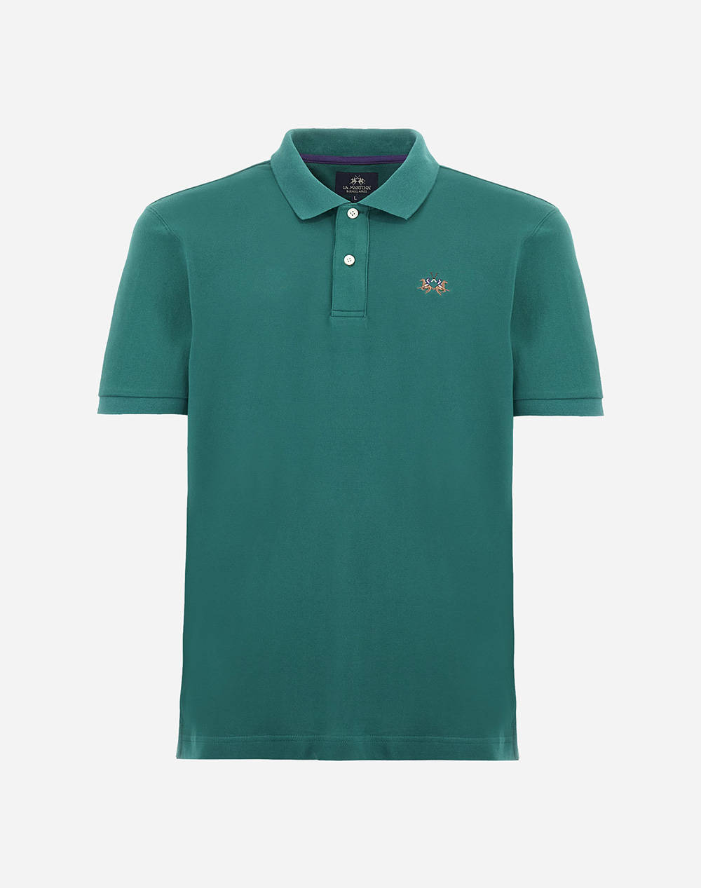 LA MARTINA BLUZA POLO KM MAN S/S POLO PIQUET STRETCH