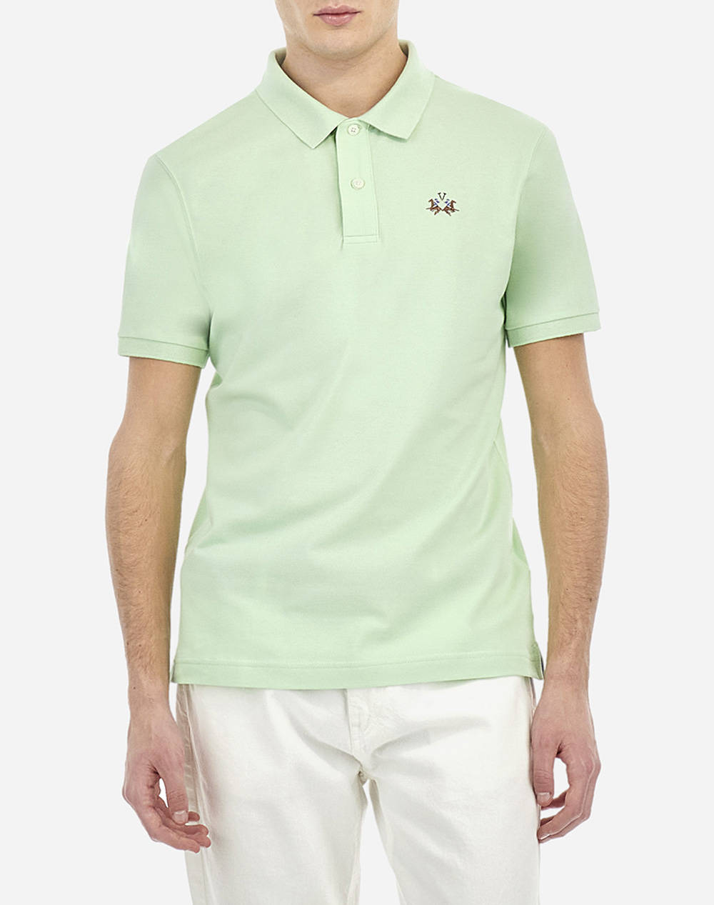 LA MARTINA BLUZA POLO KM MAN S/S POLO PIQUET STRETCH