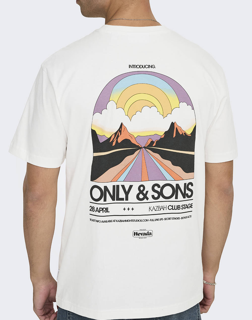 ONLY&SONS ONSKAZBAH PRINT RLX SS TEE