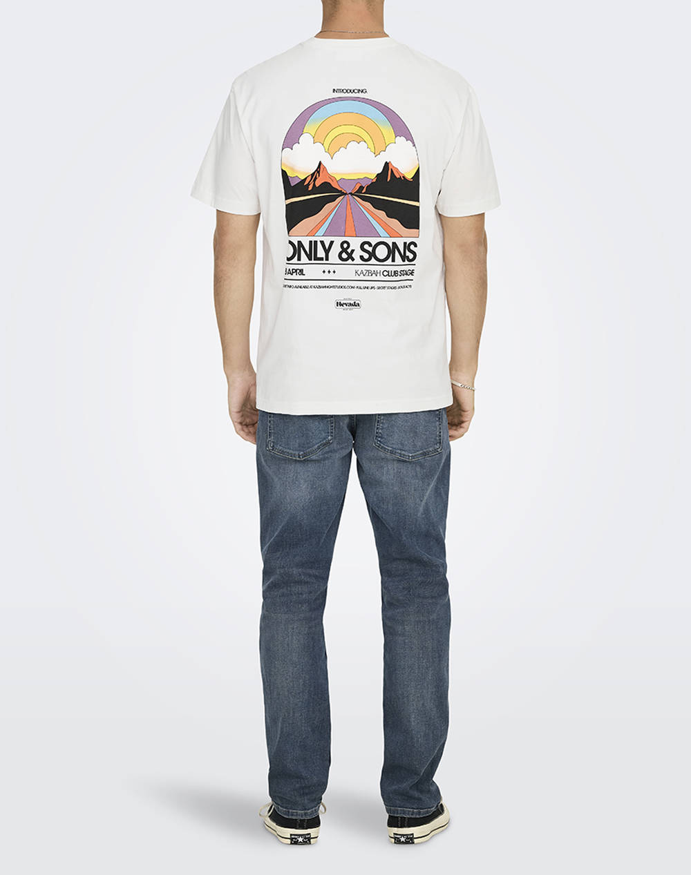 ONLY&SONS ONSKAZBAH PRINT RLX SS TEE