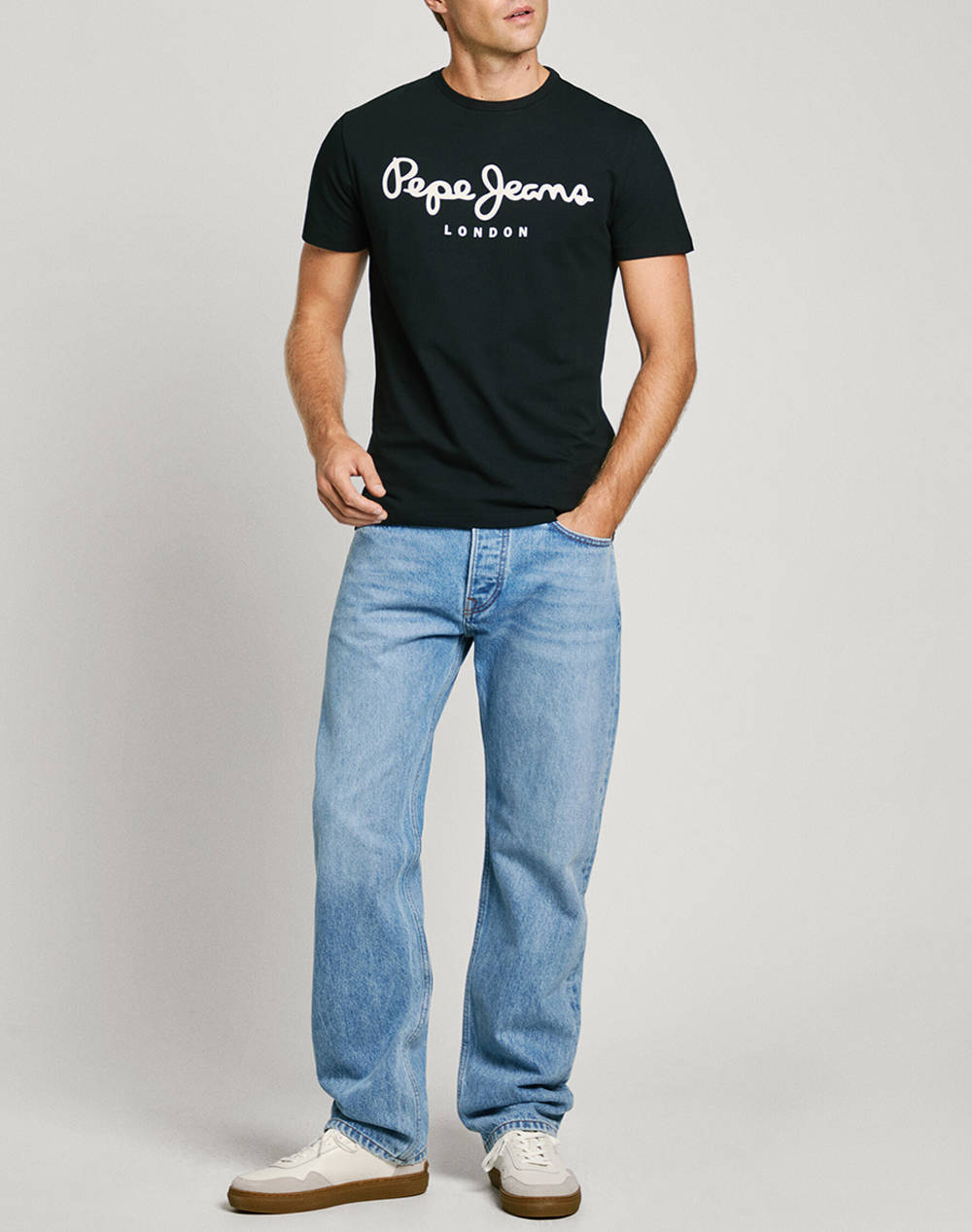 PEPE JEANS DROP 0 ORIGINAL STRETCH N BLUZA DE BARBATI