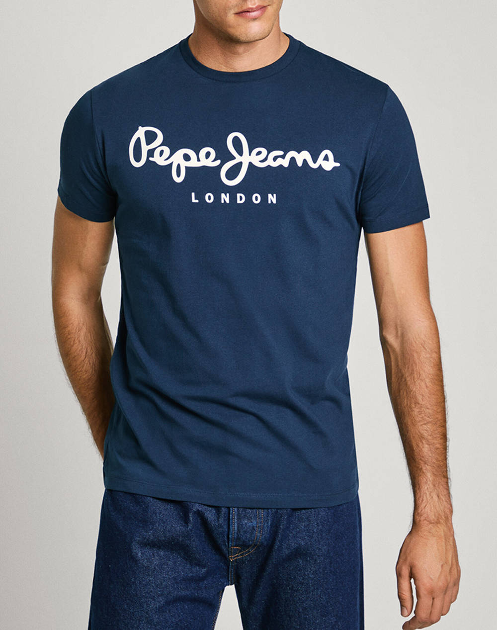 PEPE JEANS DROP 0 ORIGINAL STRETCH N BLUZA DE BARBATI