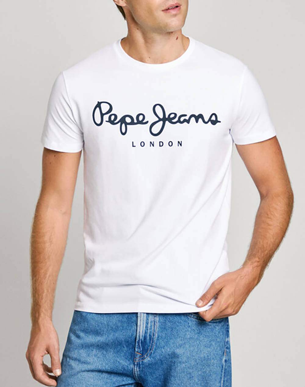 PEPE JEANS DROP 0 ORIGINAL STRETCH N BLUZA DE BARBATI