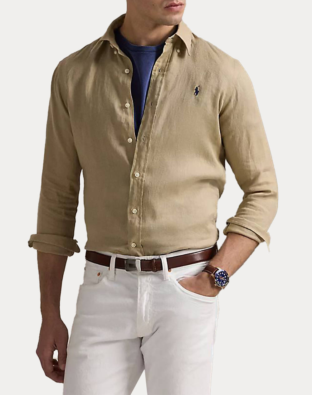 RALPH LAUREN CUBDPPCS-LONG SLEEVE-SPORT SHIRT