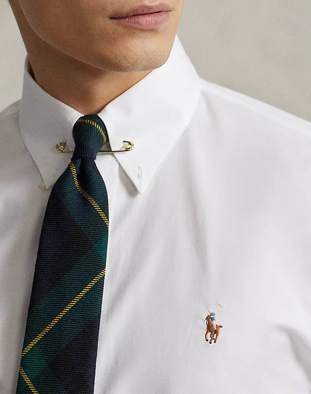 RALPH LAUREN CUHBDPPCN-LONG SLEEVE-DRESS SHIRT