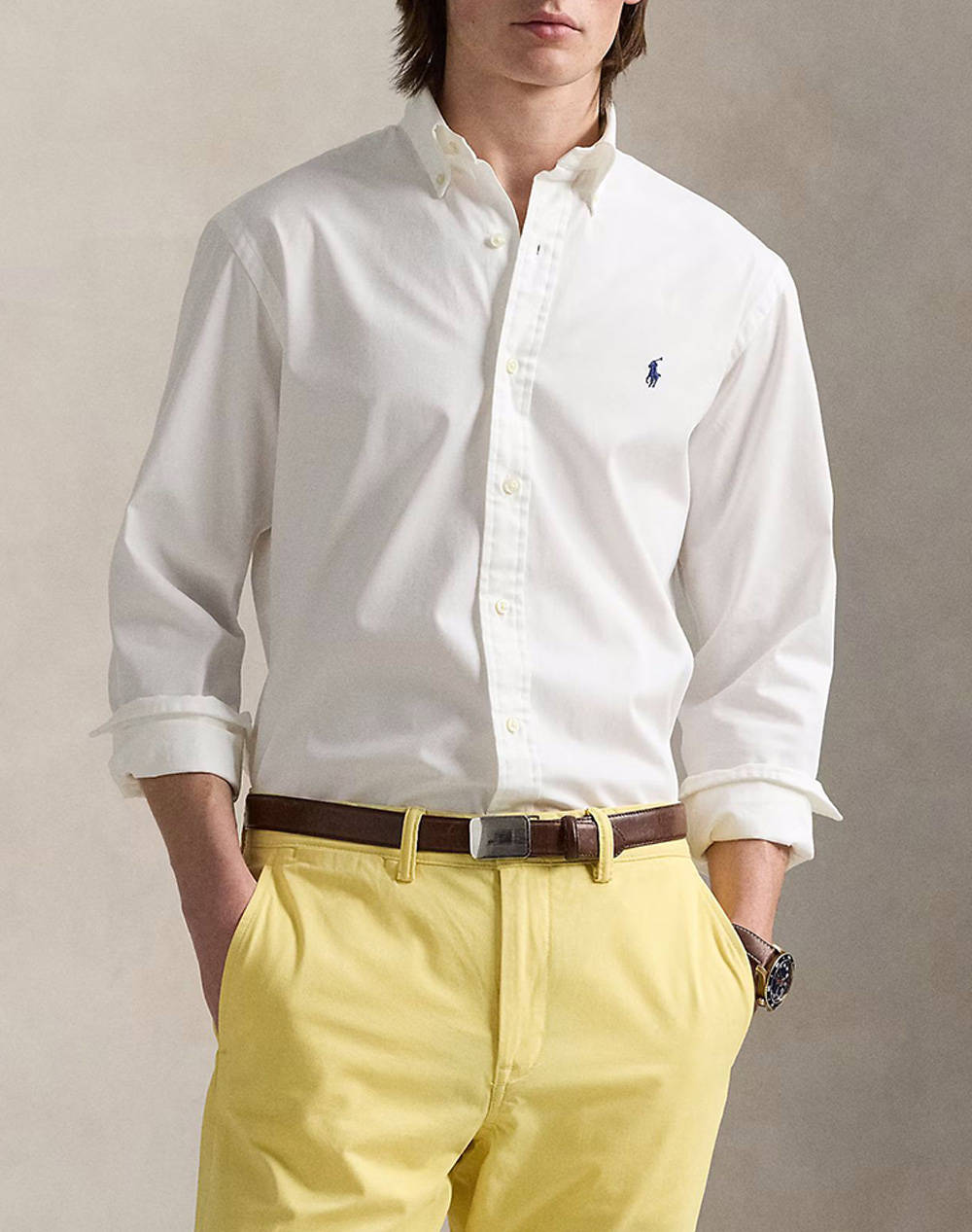 RALPH LAUREN CUBDPPCS-LONG SLEEVE-SPORT SHIRT