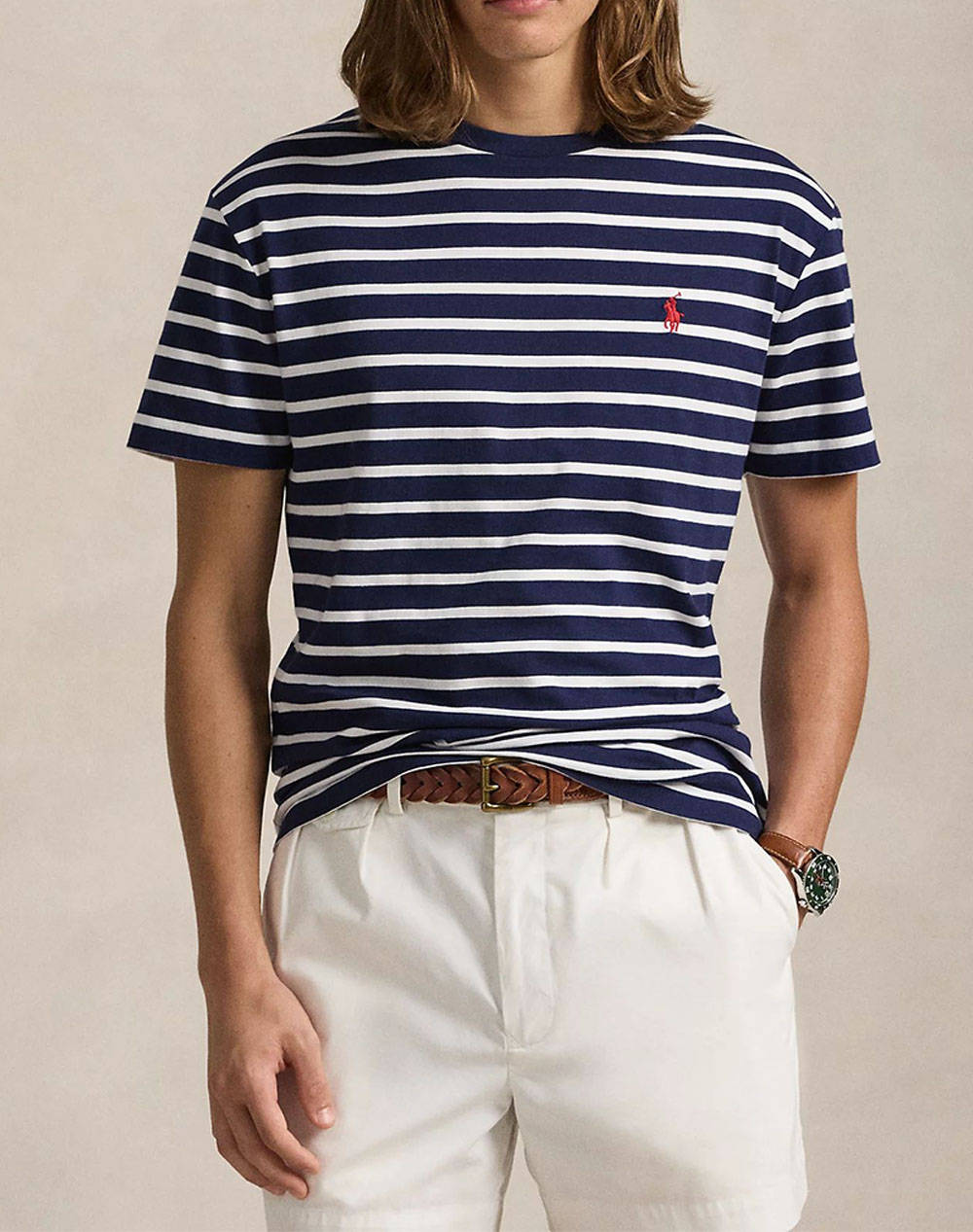 RALPH LAUREN SSYDCNCMSLM5-SHORT SLEEVE-T-SHIRT