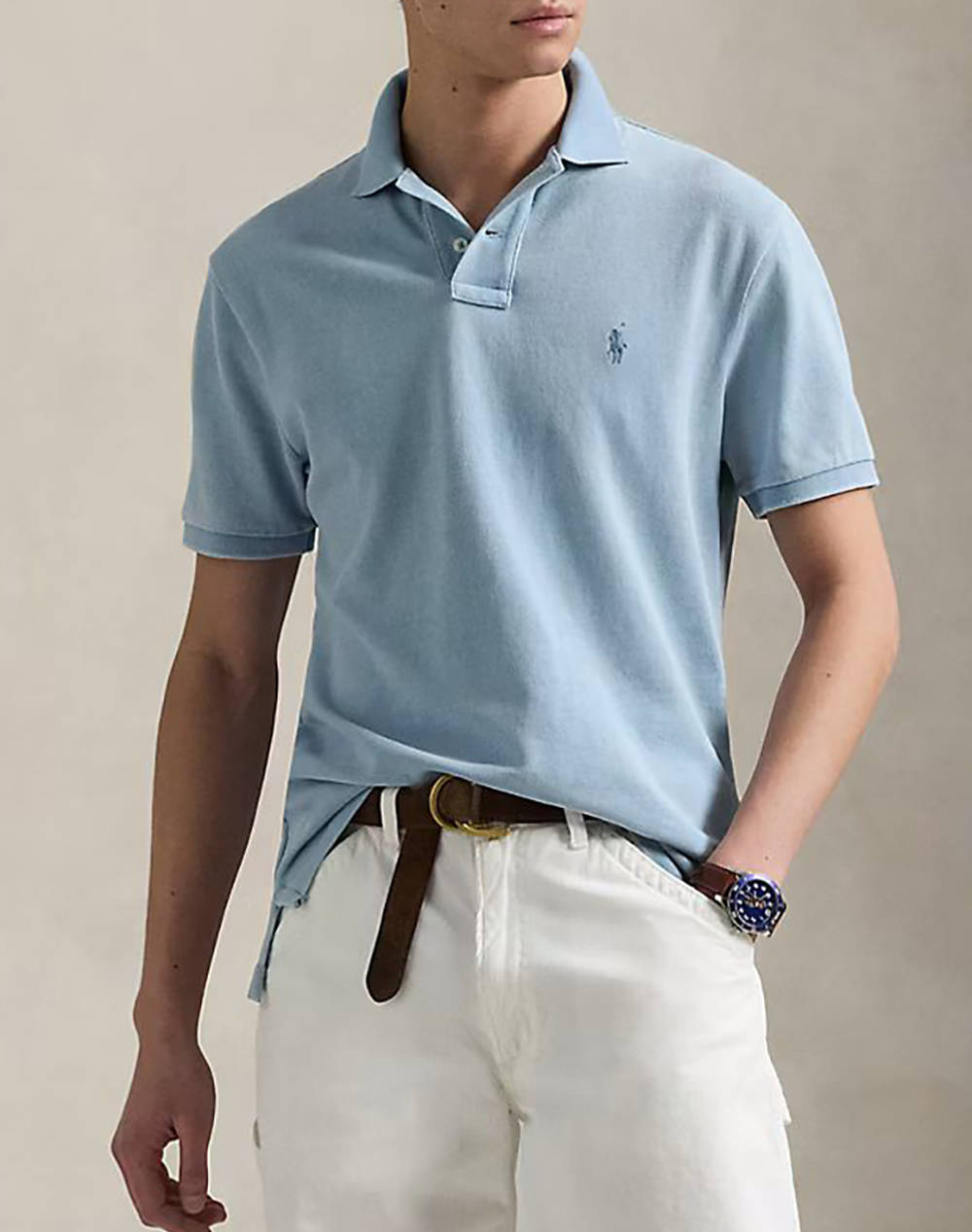 RALPH LAUREN SSKCCMSLM1-SHORT SLEEVE-POLO SHIRT