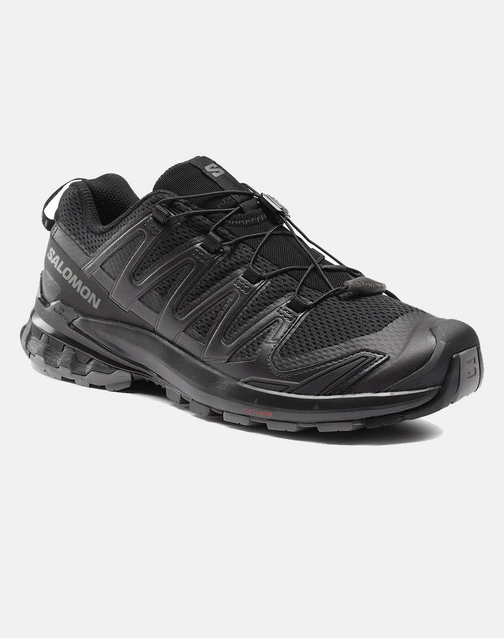 SALOMON TRAIL RUNNING - XA PRO XA PRO 3D V9 BLACK / PHANTOM / PEWTER INCALTAMINTE DE BARBATI