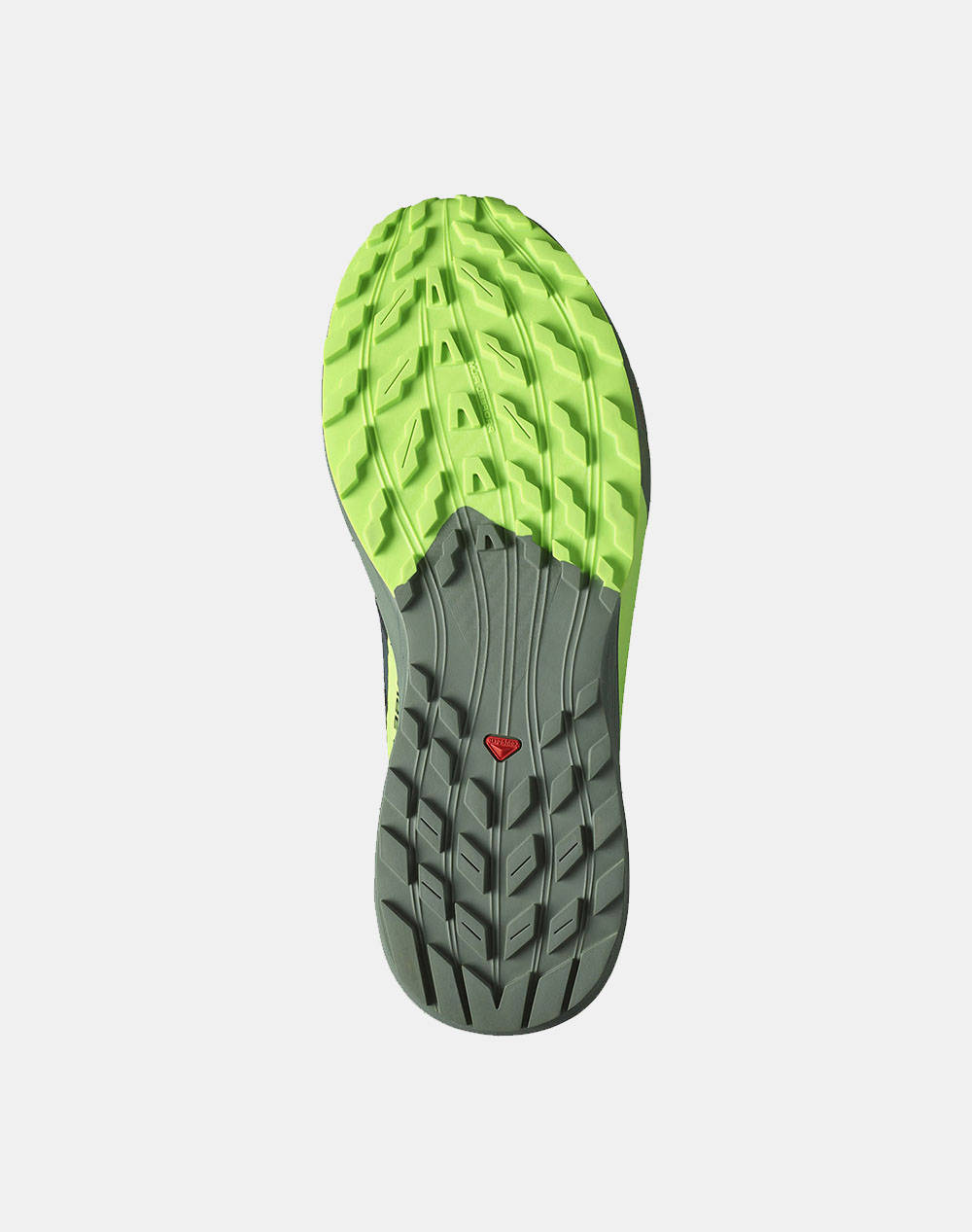 SALOMON TRAIL RUNNING - SENSE SENSE RIDE 5 BLACK / LAUREL WREATH / GREEN GECKO INCALTAMINTE DE BARBATI